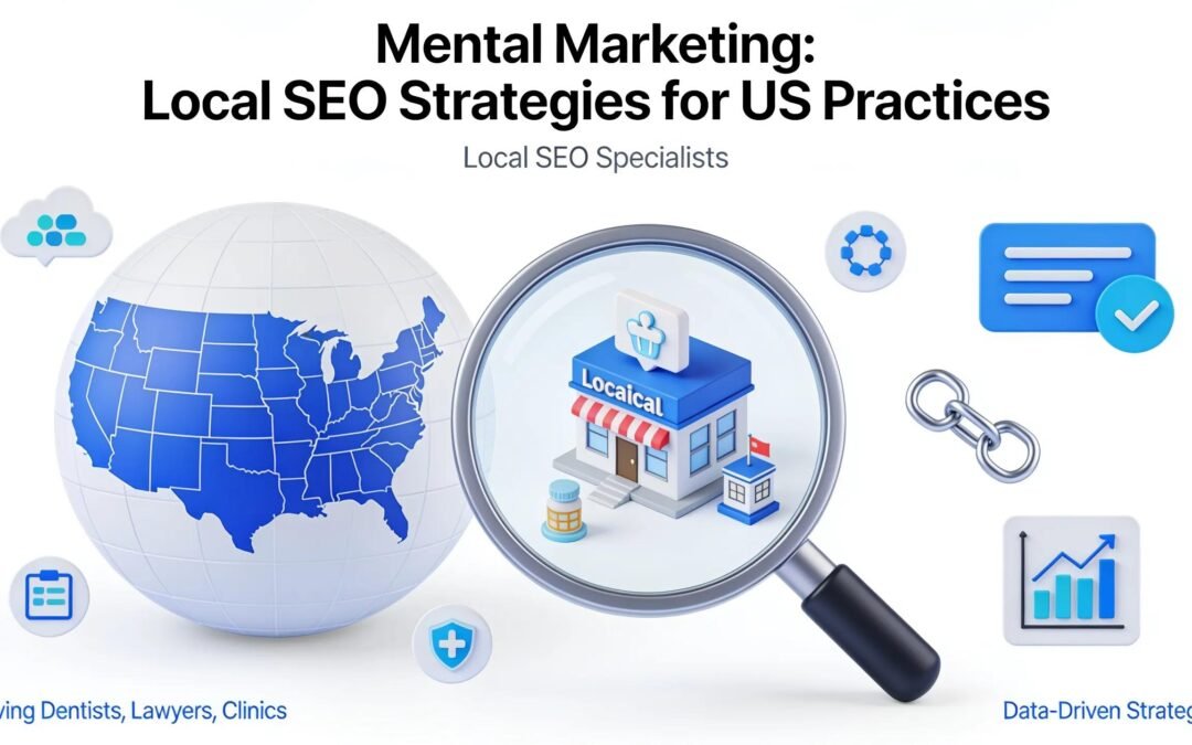 Mental Marketing designs local SEO strategies for practices operating within the US market and its