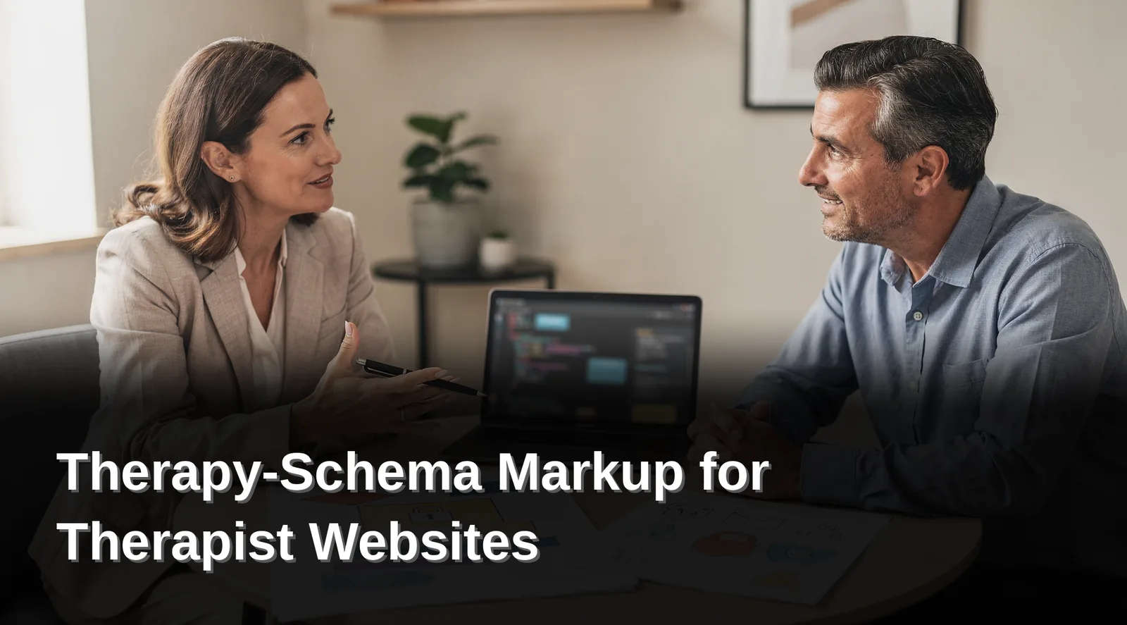 Schema markup is structured data added to a website's HTML that helps search engines understand