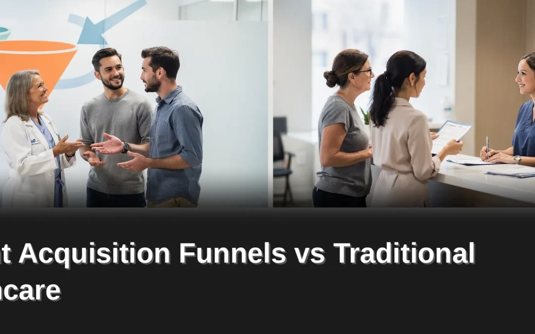 What Distinguishes Funnels From Traditional Inquiries, Patient Acquisition Funnels vs Traditional Healthcare
